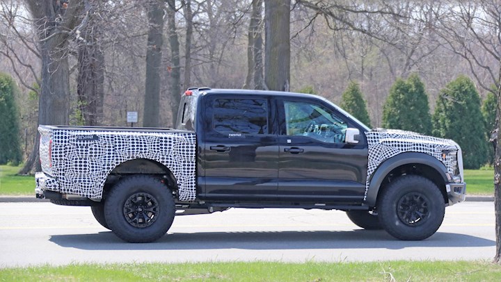 Spy Photos: Ford F-150 Raptor R Testing against Ram 1500 TRX | DrivingLine