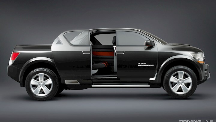 Rampage: This FWD, Hemi V8-Powered Half Minivan, Half Pickup