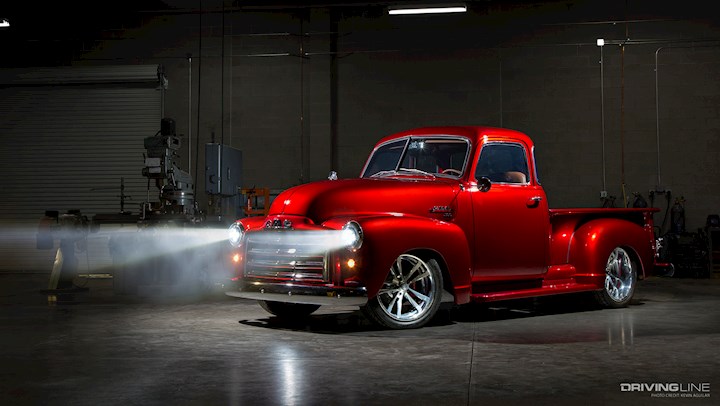 1950 chevy truck wide on sale rear fenders