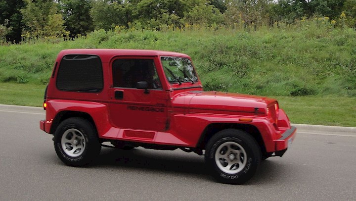 The 1990-94 Jeep Wrangler Renegade YJ Was The Weirdest 'Street Performance'  4x4 SUV Of The '90s | DrivingLine