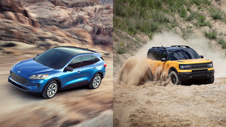 Two Flavors of the Same CUV? Ford Escape vs Ford Bronco Sport  DrivingLine