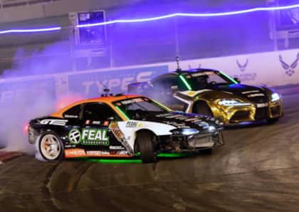 Formula Drift - Drive Adam Lz's S15, 180SX and R32 at road Atlanta now with Torque Drift! Ride with Adam or build your own drift car in this free-to-play game on iOS