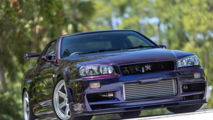 This Modified Nissan Skyline GT-R R34 Pulls Nearly 800 HP At The Dyno