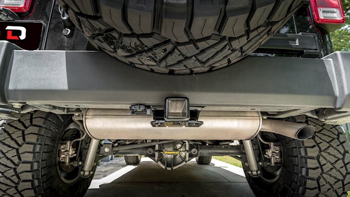 Jeep Wrangler JK Rugged Ridge 2-inch Hitch Receiver Install