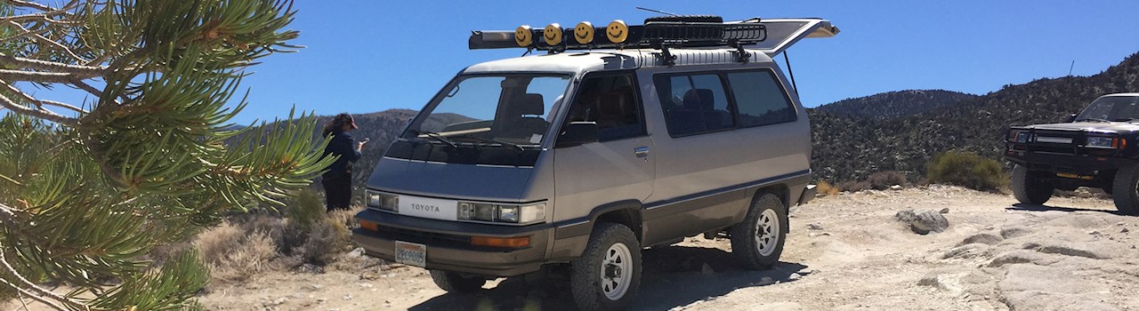 toyota 4 wheel drive van