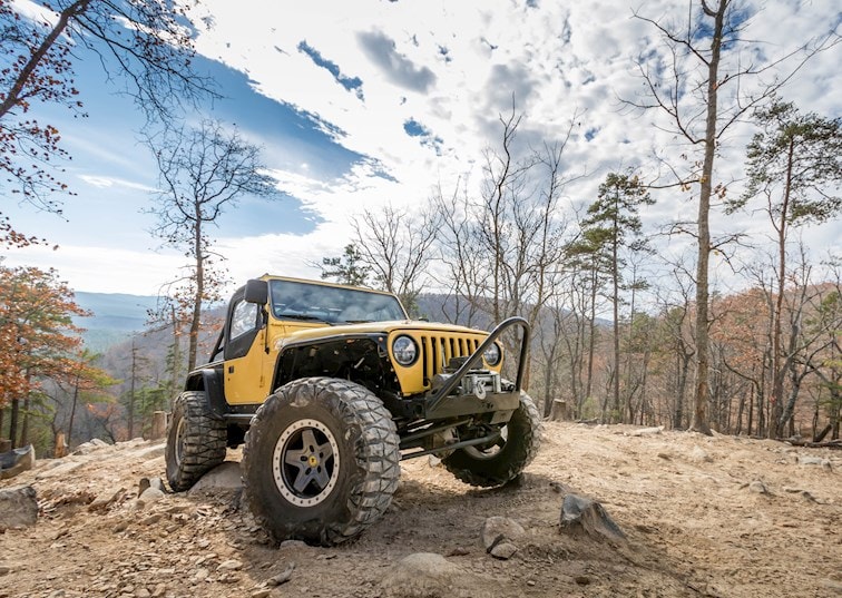 2001 Jeep Wrangler TJ With a 5.9L V8 DrivingLine