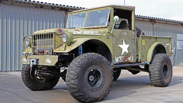 Mel Wades 1951 Dodge M37 Power Wagon Drivingline