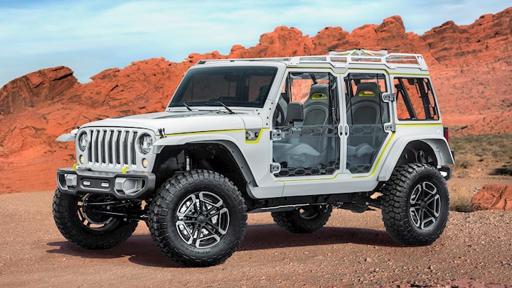  Vehículos conceptuales Jeep presentados