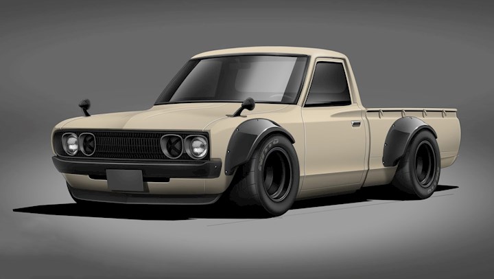 custom datsun