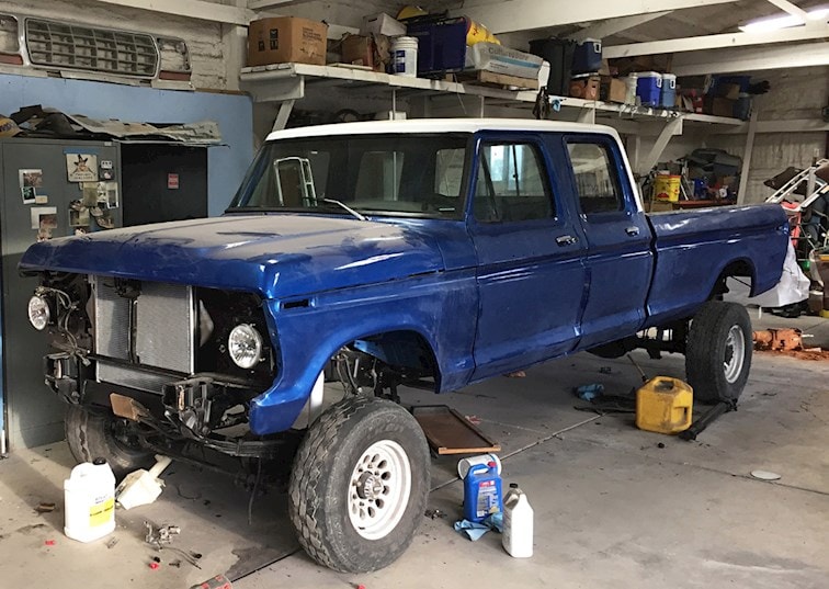 the ultimate homebuilt 1973 ford f 250 high boy part 1 piece by