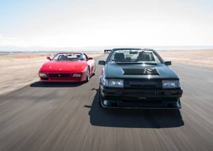 Driver Battles Episode 2 Ferrari 348 Gts Vs Toyota Ae86 Gt S Video Drivingline Driver Battles Episode 2 Ferrari 348 Gts Vs Toyota Ae86 Gt S Video Drivingline