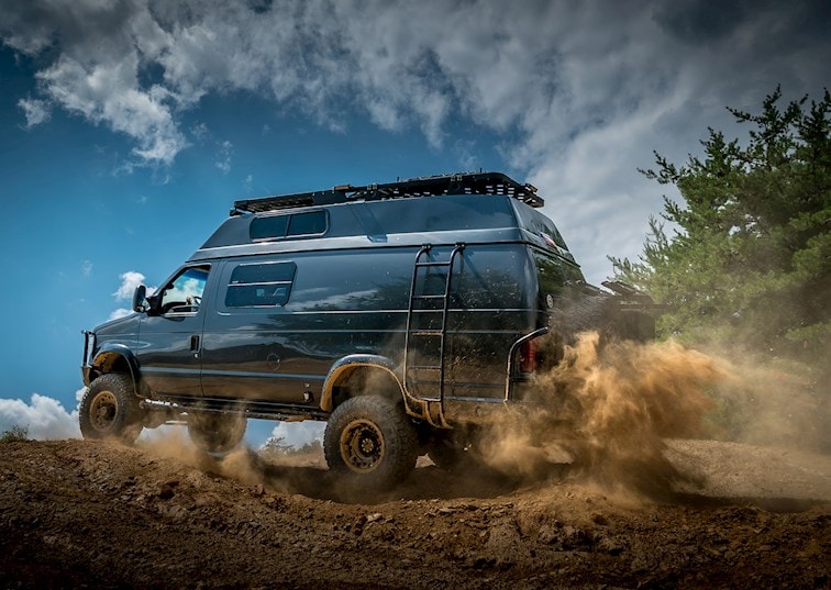 Alpha Van The Ultimate Overland Ford E350 4x4 [Video] DrivingLine