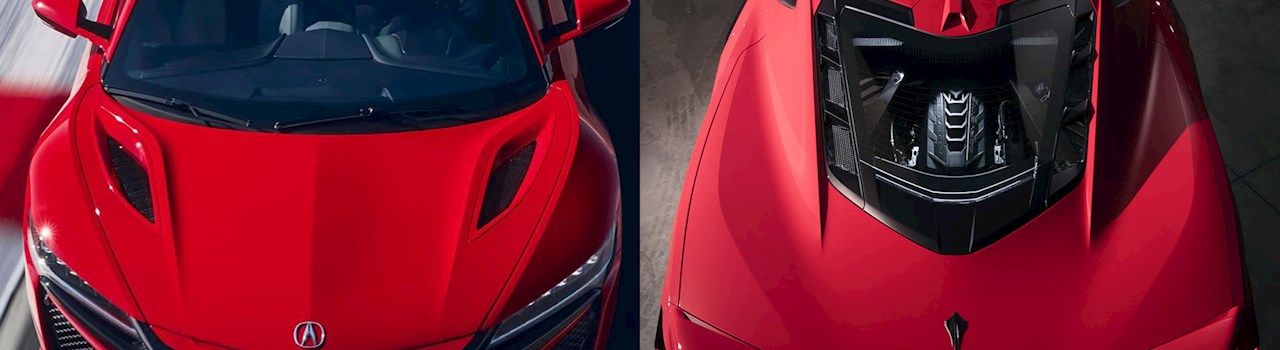 Mid-Engine Showdown: Acura NSX vs 2020 C8 Corvette ... Mid-Engine Showdown: Acura NSX vs 2020 C8 Corvette ...