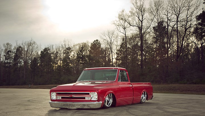 Supporting Roll: Chad and Candice Shetsky’s Slammed ’67 Chevy C10 ...