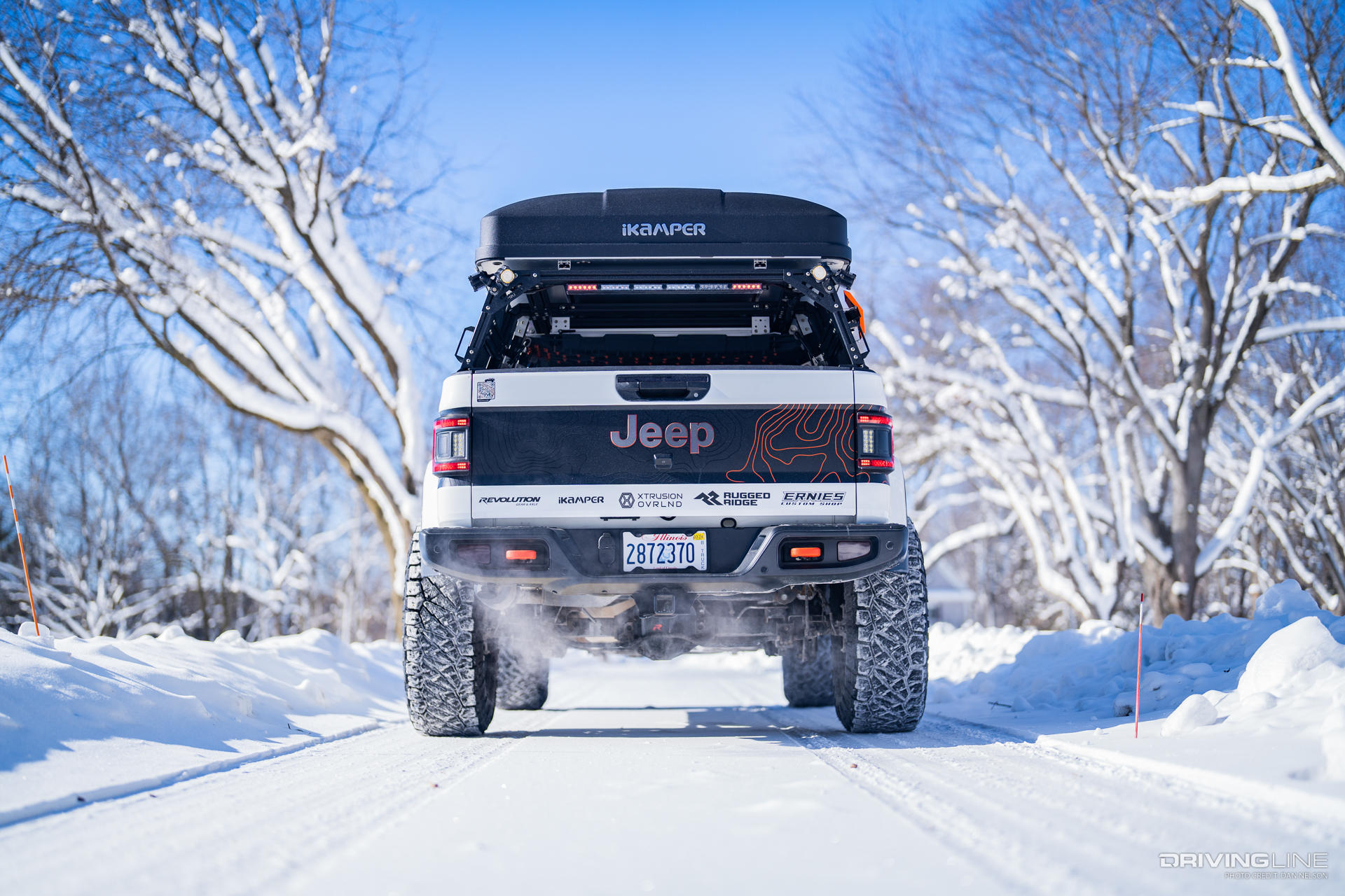 Artic Mojave Jeep Rear View