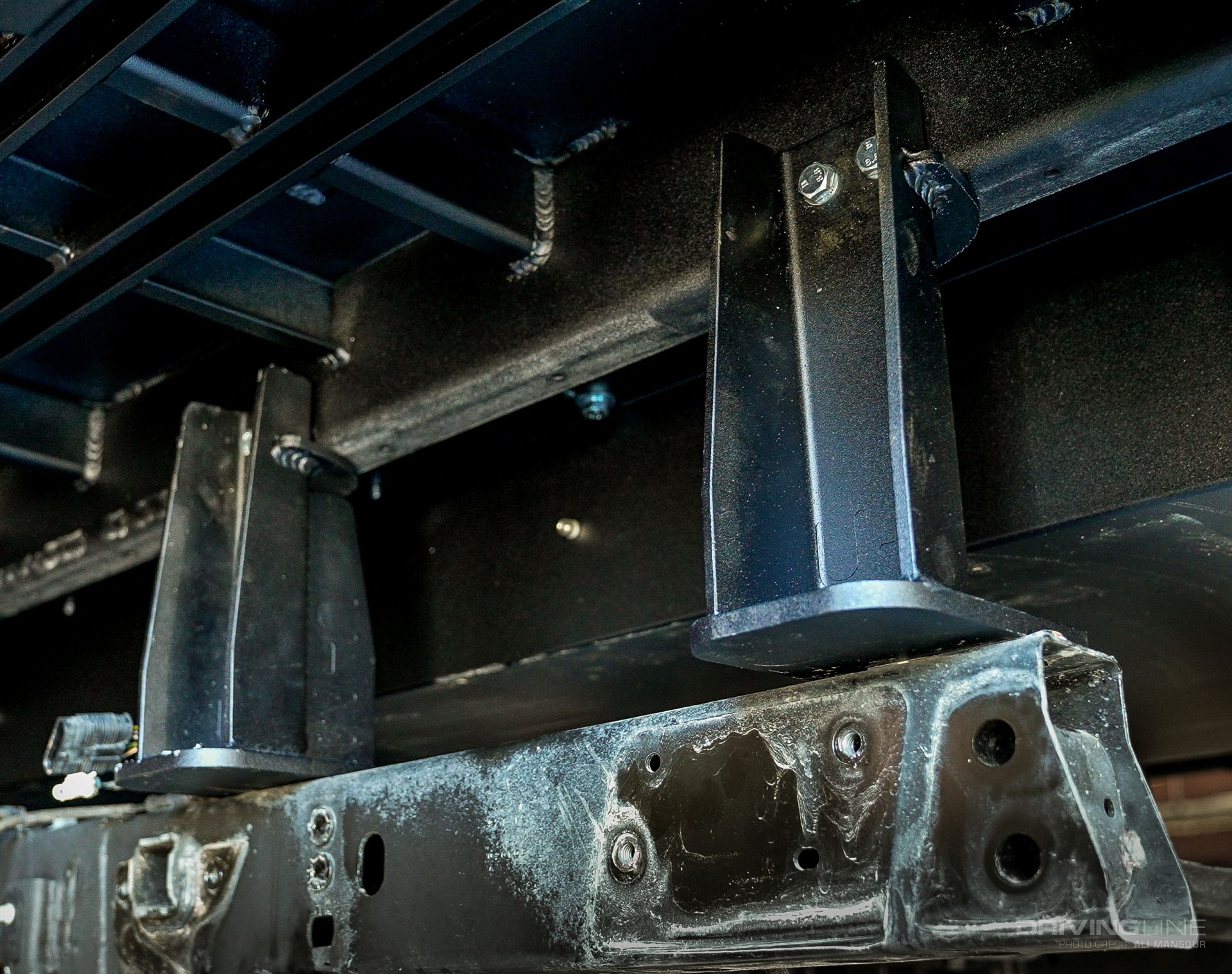 Jeep Gladiator Rubicon bed mounts