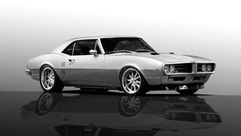 1967 Firebird silver front passenger side