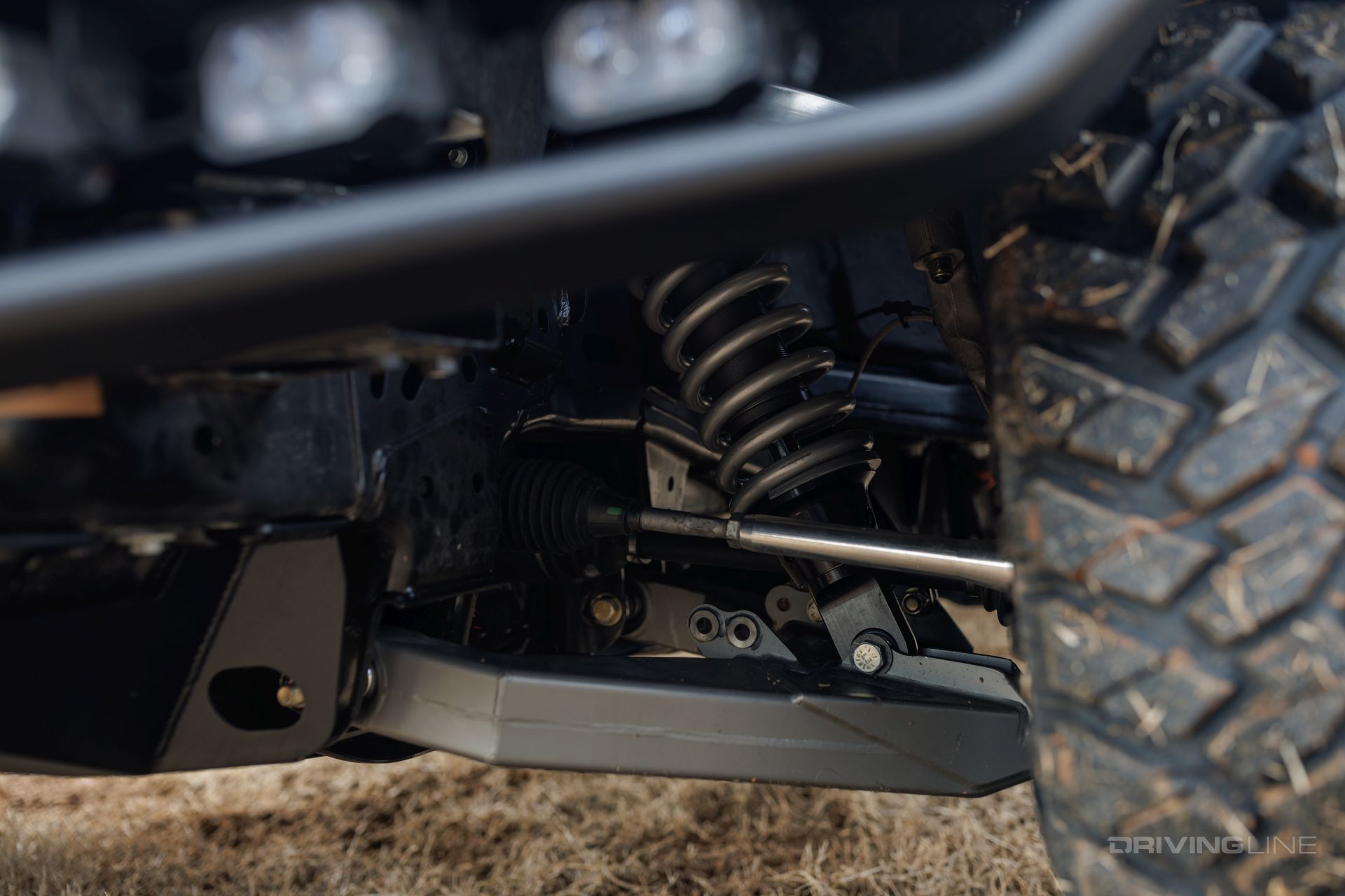 Suspensión delantera del 2024 Ford F150 Lightning Switchgear