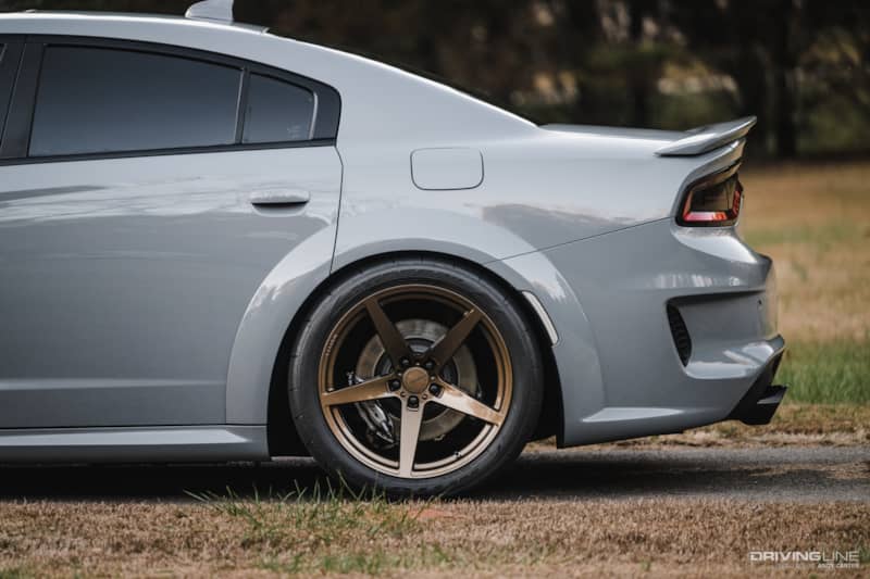 2022 Dodge Charger Hellcat with NT555 RII tires