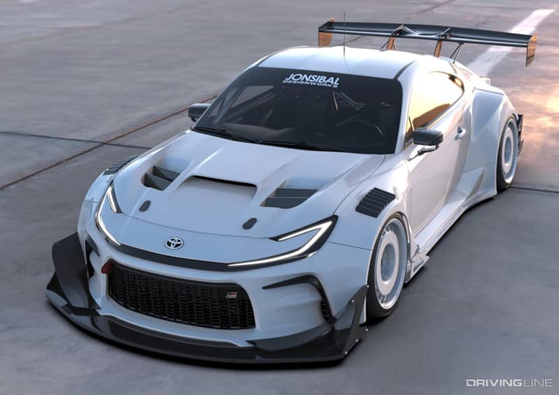 Jon Sibal GR86 Rendering