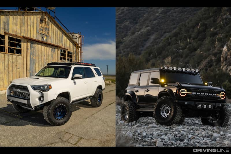 Toyota 4Runner and Ford Bronco