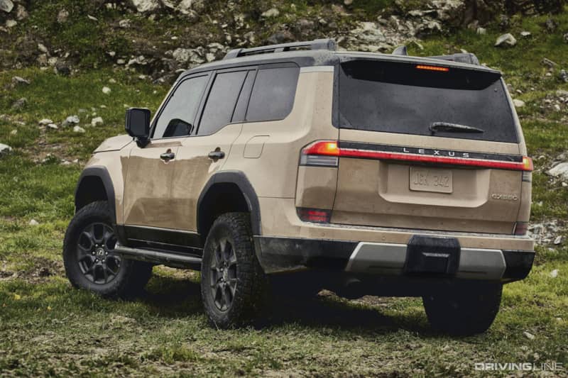 2024 Lexus GX Rear View