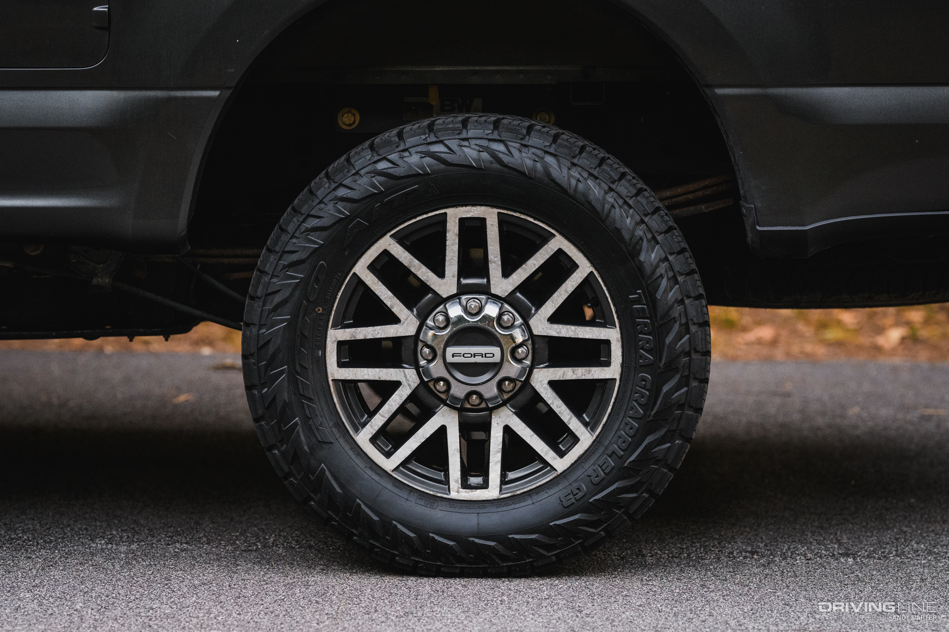 Ford F250 Diesel with Terra Grappler G3 tires