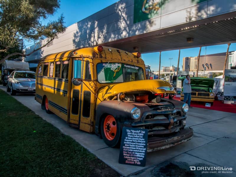 sema show 2015 odd vehicles mad max jeep kia ford 6
