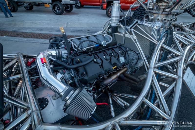 sema show 2015 odd vehicles mad max jeep kia ford 7