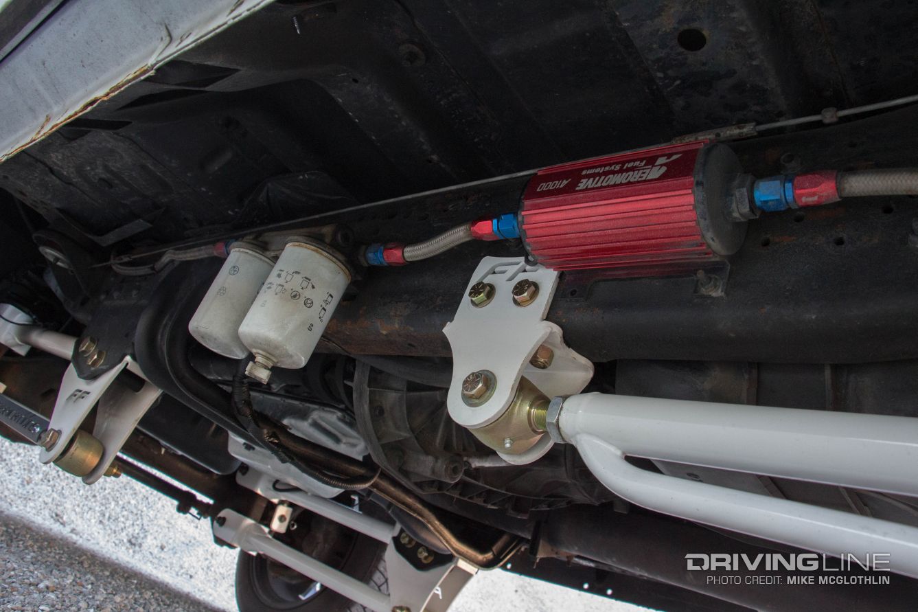 Aeromotive fuel pump on car