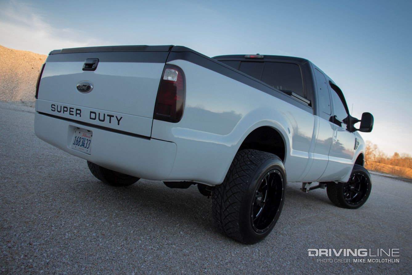 Rear of 2006 Ford F-350