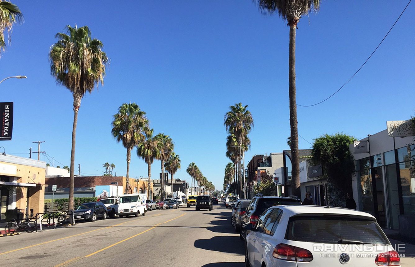 venice beach car spotting motorheadmama abbottkinney