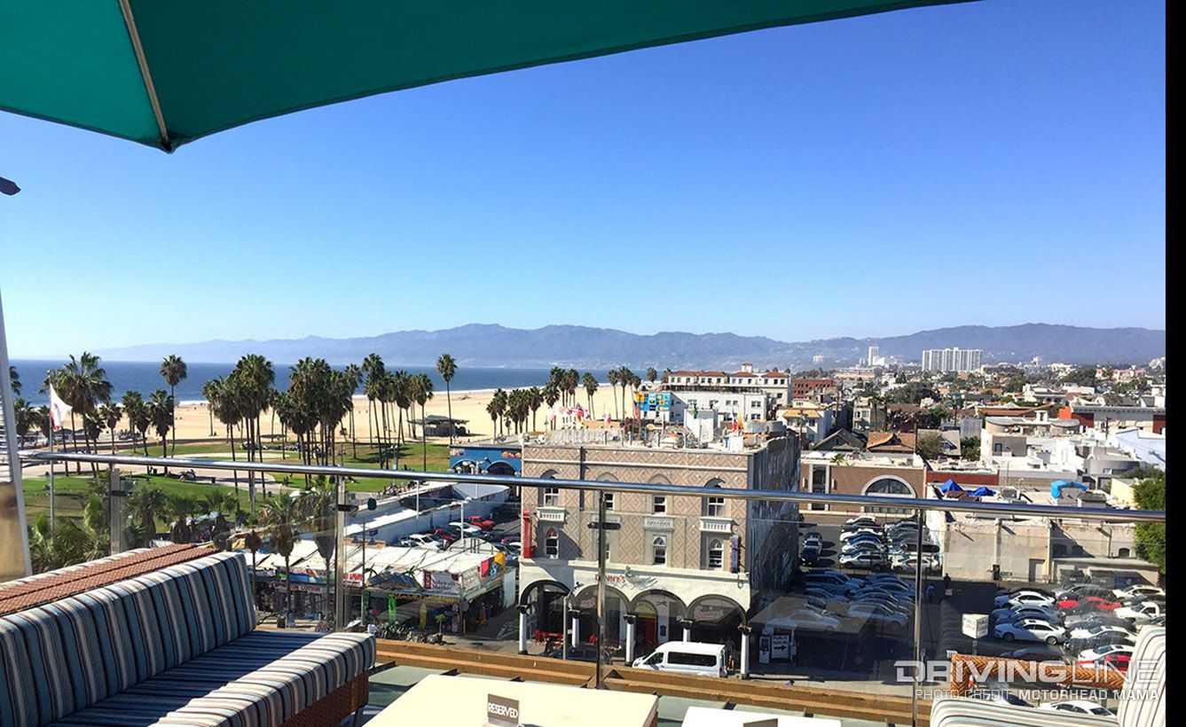 venice beach car spotting motorheadmama hotel erwin view