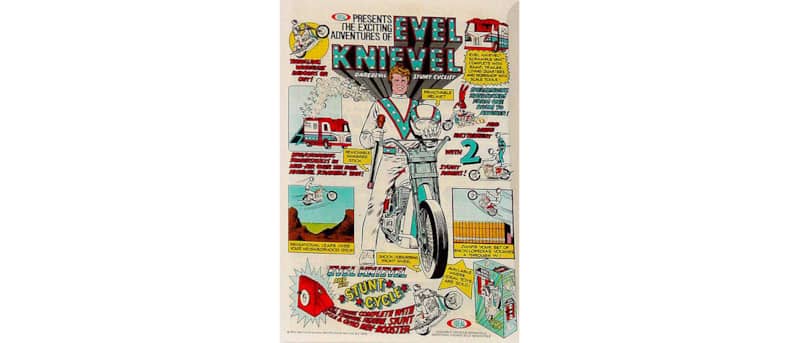 evel knievel comic