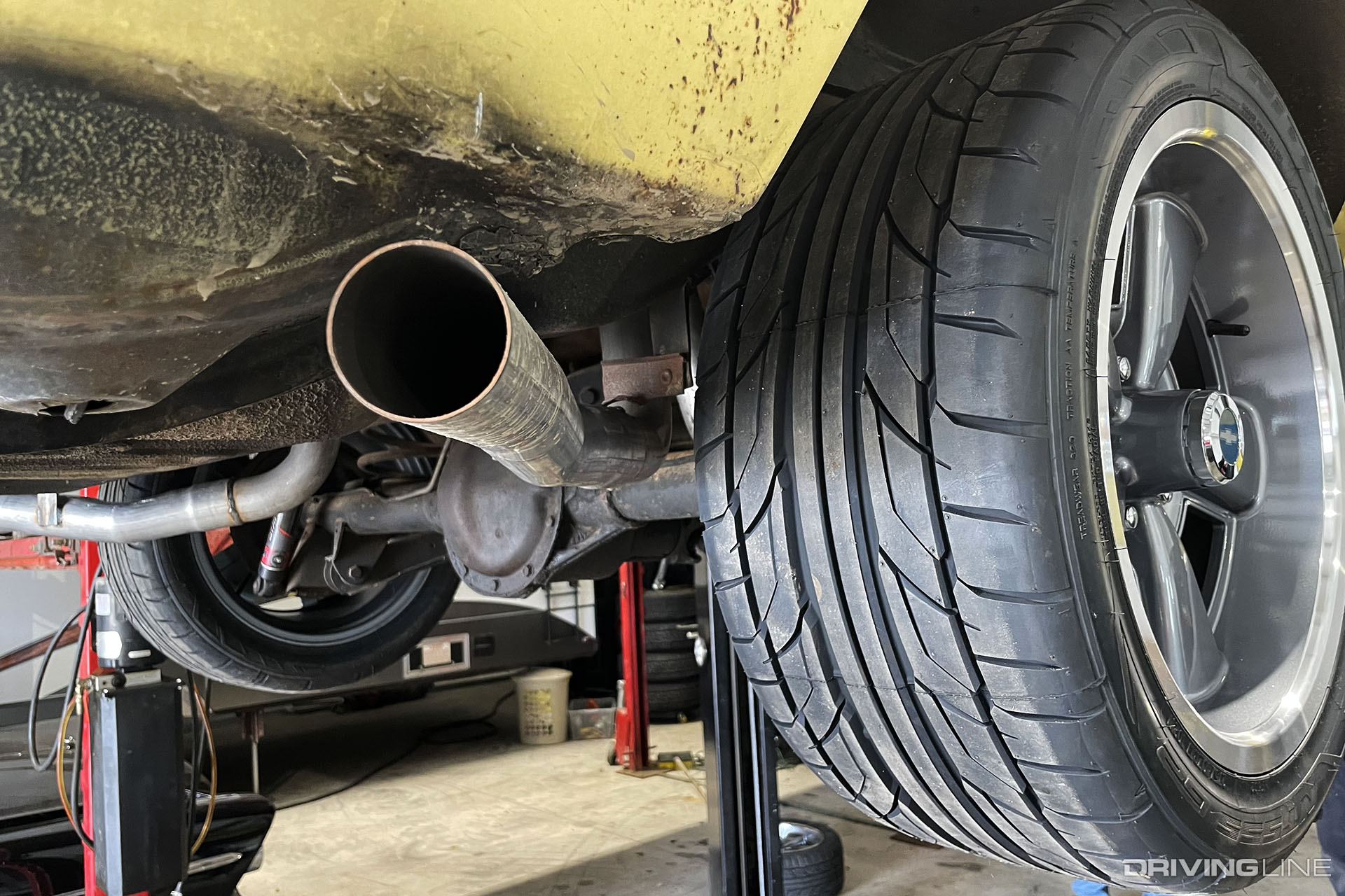 Flowmaster Exhaust System on 1972 Chevelle Wagon