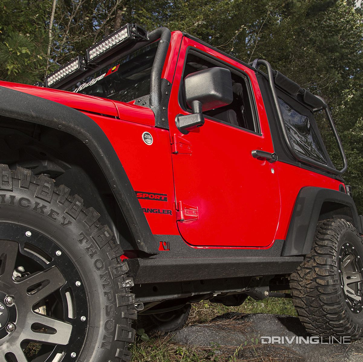 jeep wrangler jk rugged ridge sliders 2