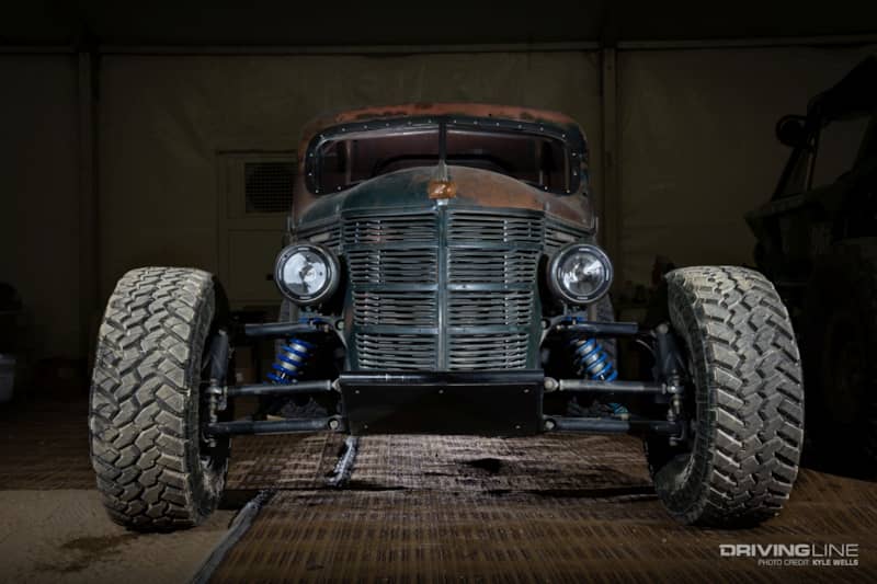 Trophy Rat front view