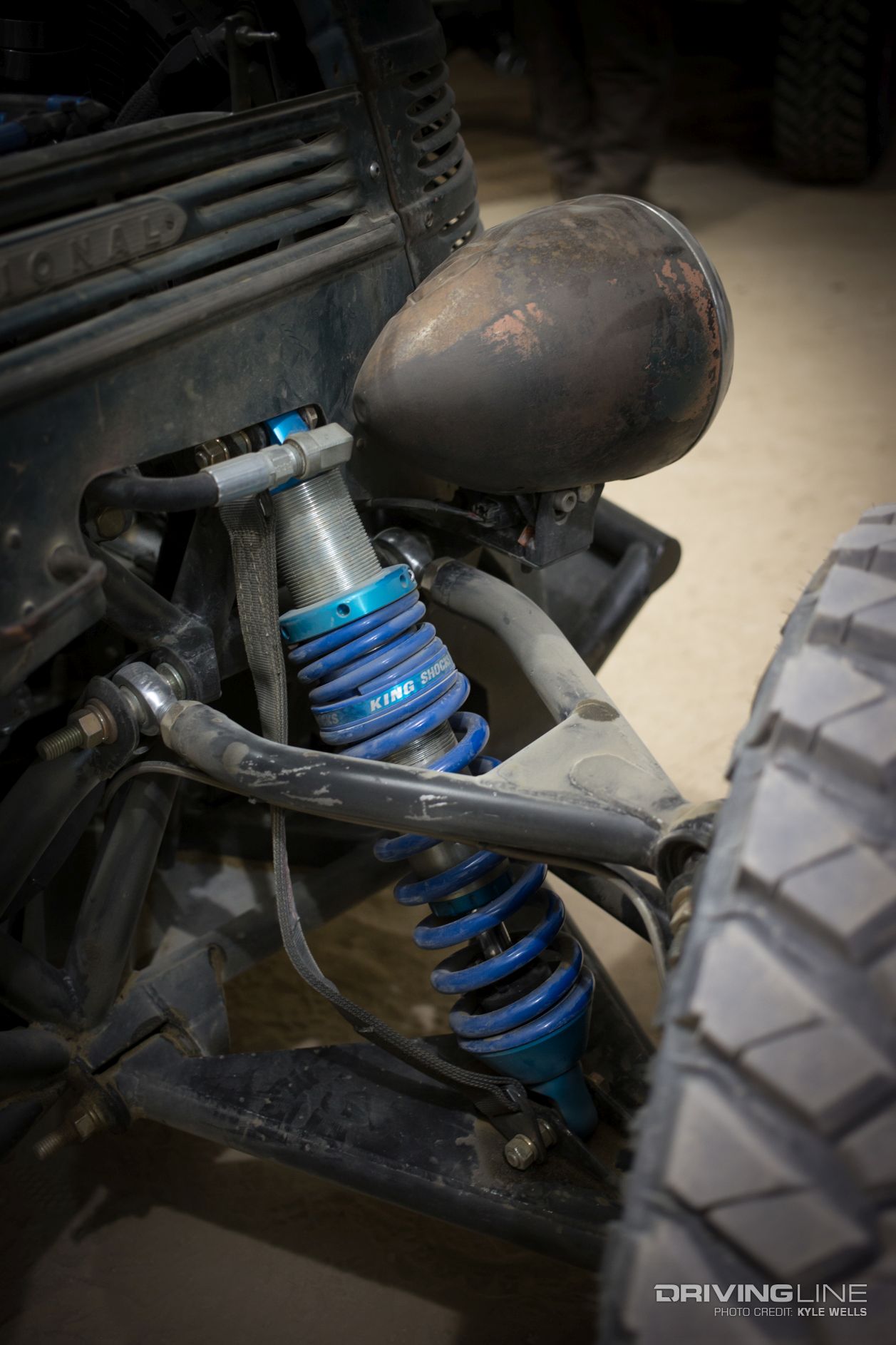 Trophy Rat Vison X LED headlights and original International light buckets