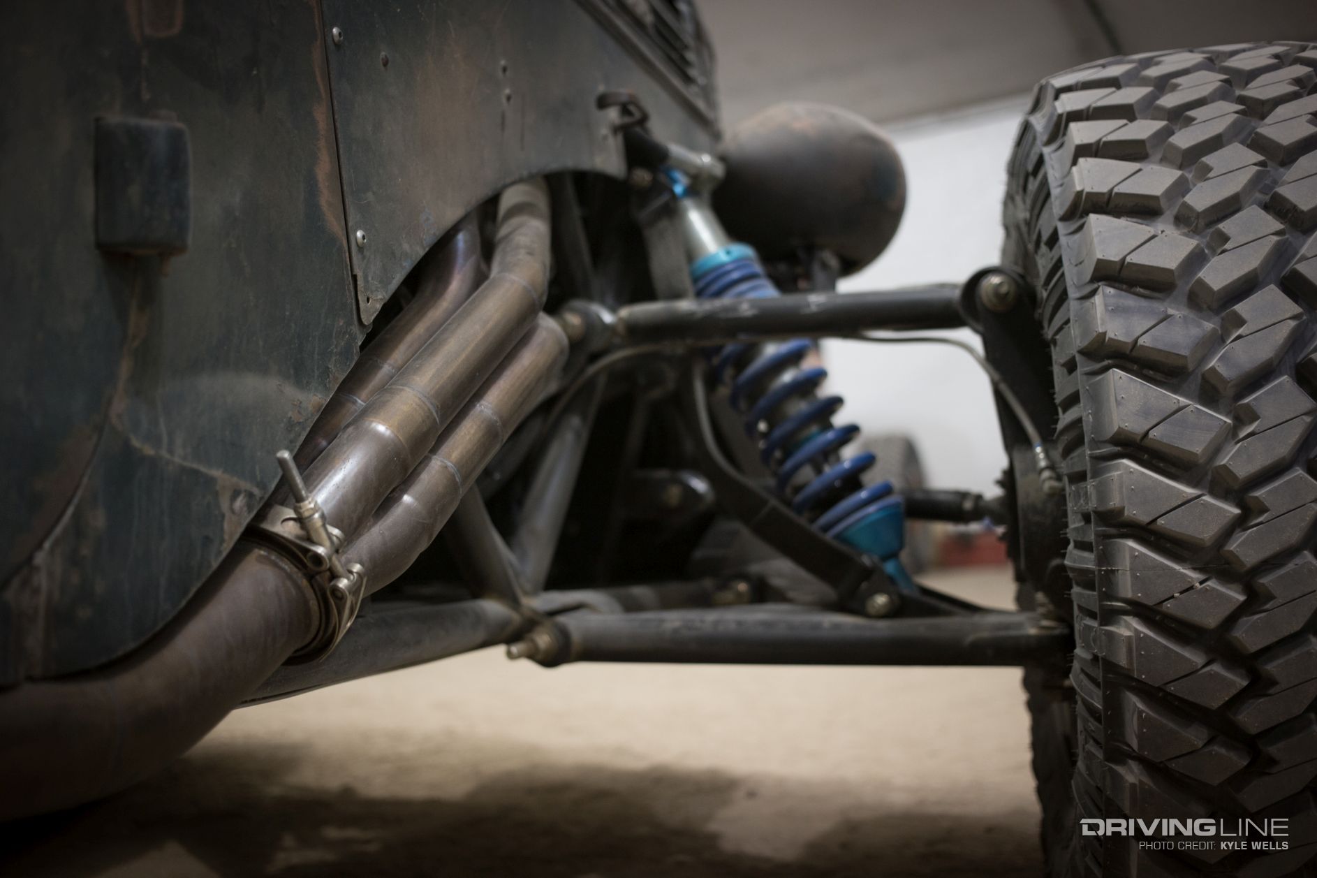 Trophy Rat fabricated 1 7/8 steel long-tube headers