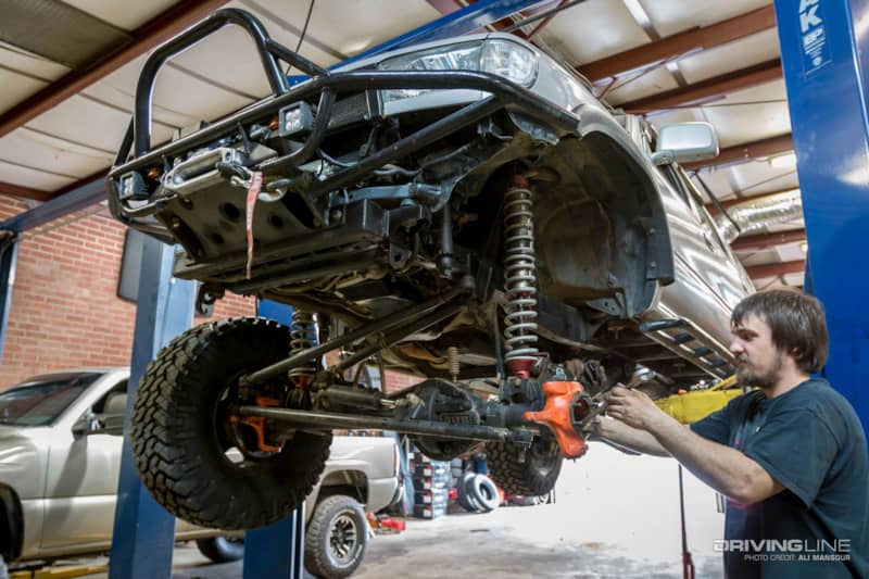 Driving Line – 1998 Toyota 4Runner Solid Axle Ball Joints Reid Knuckles – Easter Jeep Safari