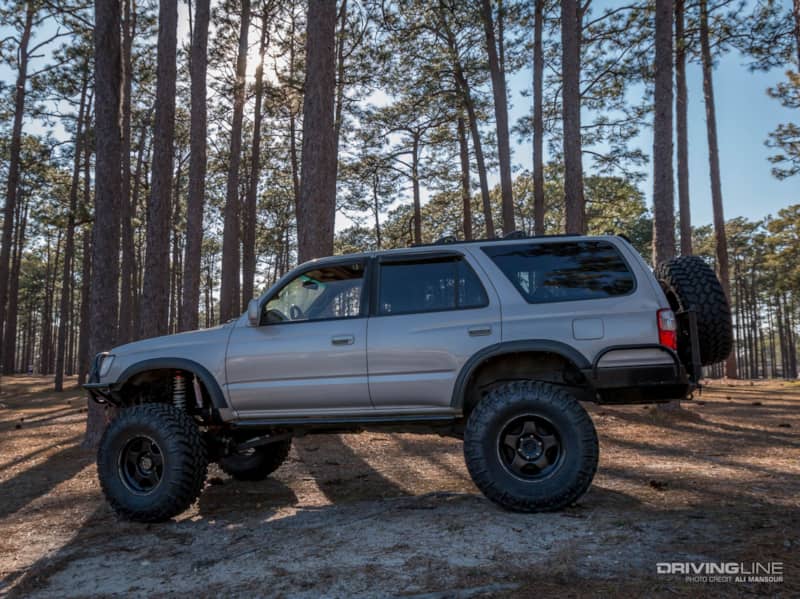 Driving Line – 1998 Toyota 4Runner Solid Axle Trail Grappler Armor – Easter Jeep Safari