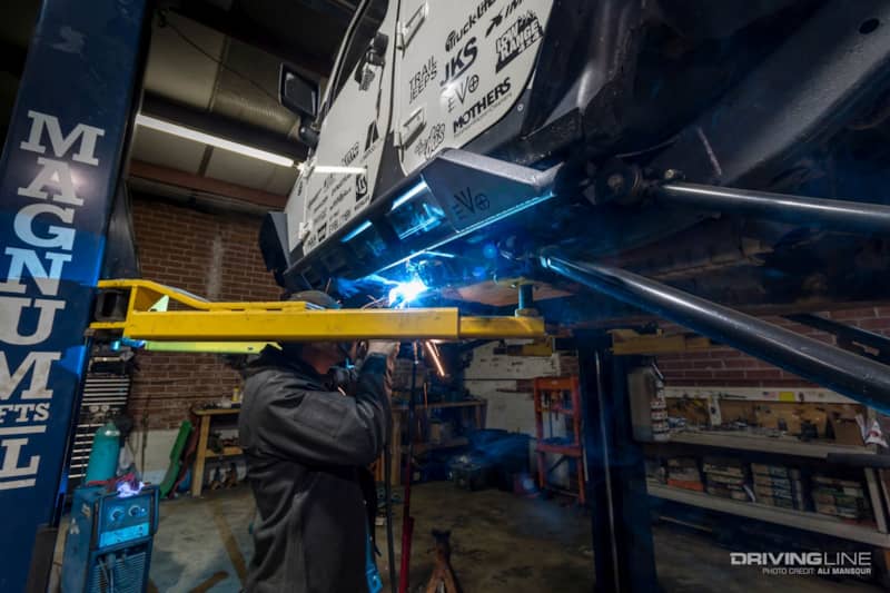 2007 jeep wrangler unlimited jk evo mfg weld on sliders 6
