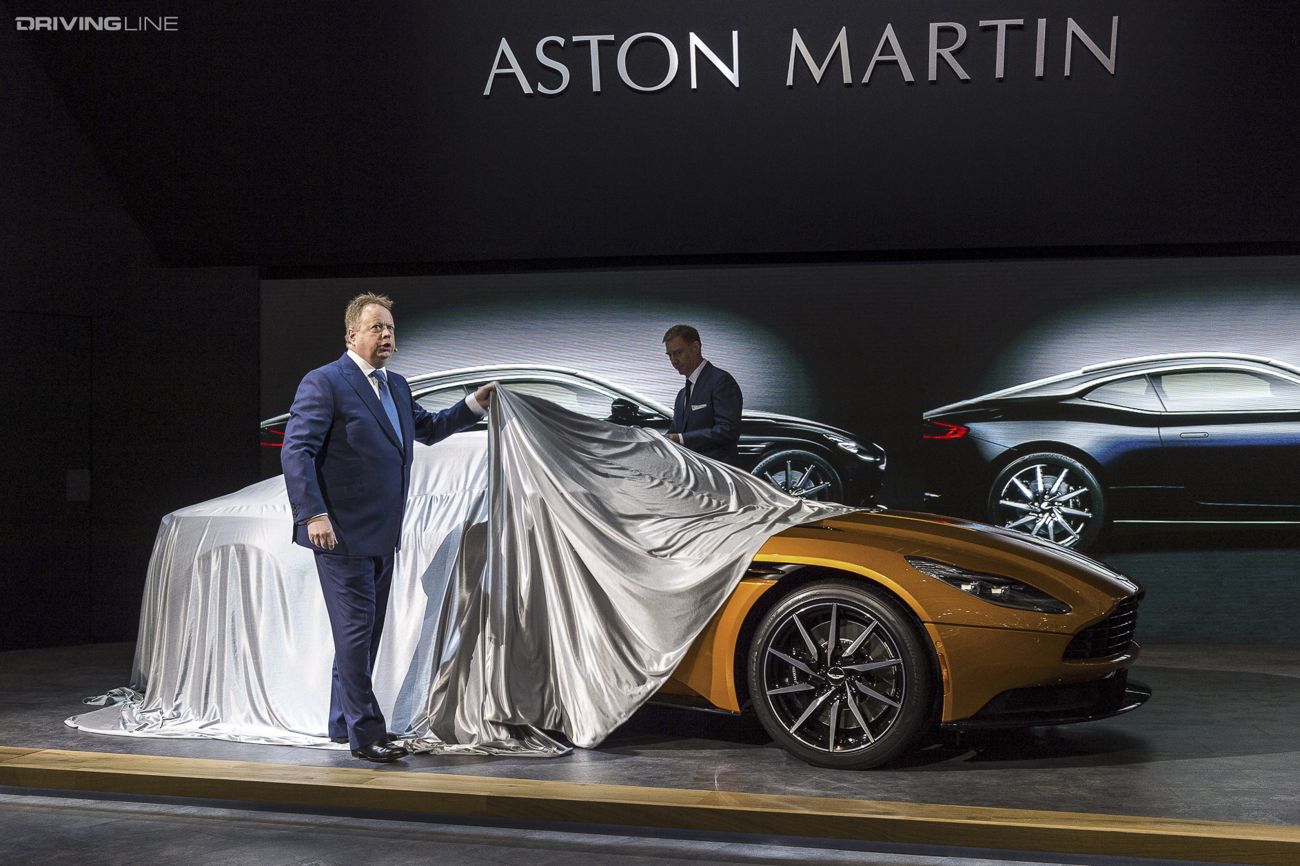 Driving Line – unveiling of the Aston Martin DB11 at the 2016 Geneva Motor Show