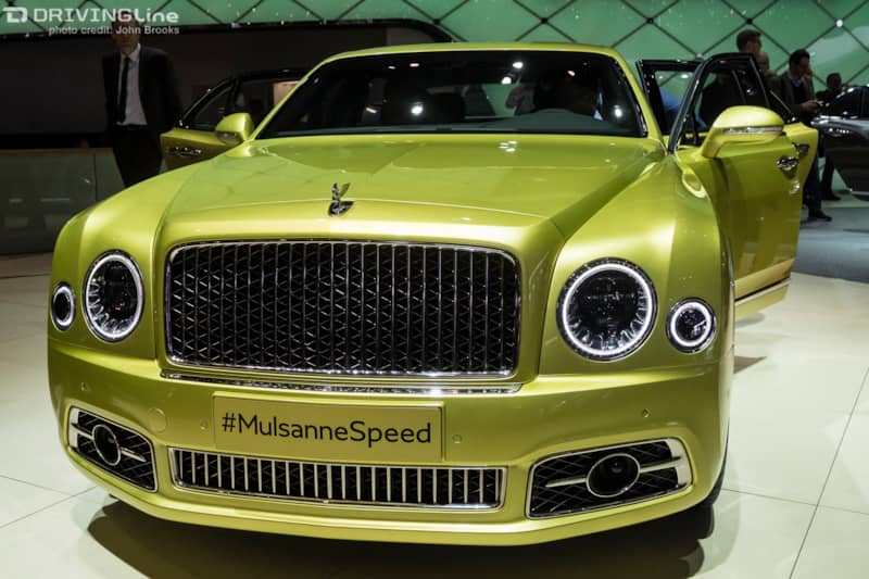 Bentley's Mulsanne Grand Limousine by Mulliner at 2016 Geneva International Motor Show #MulsanneSpeed