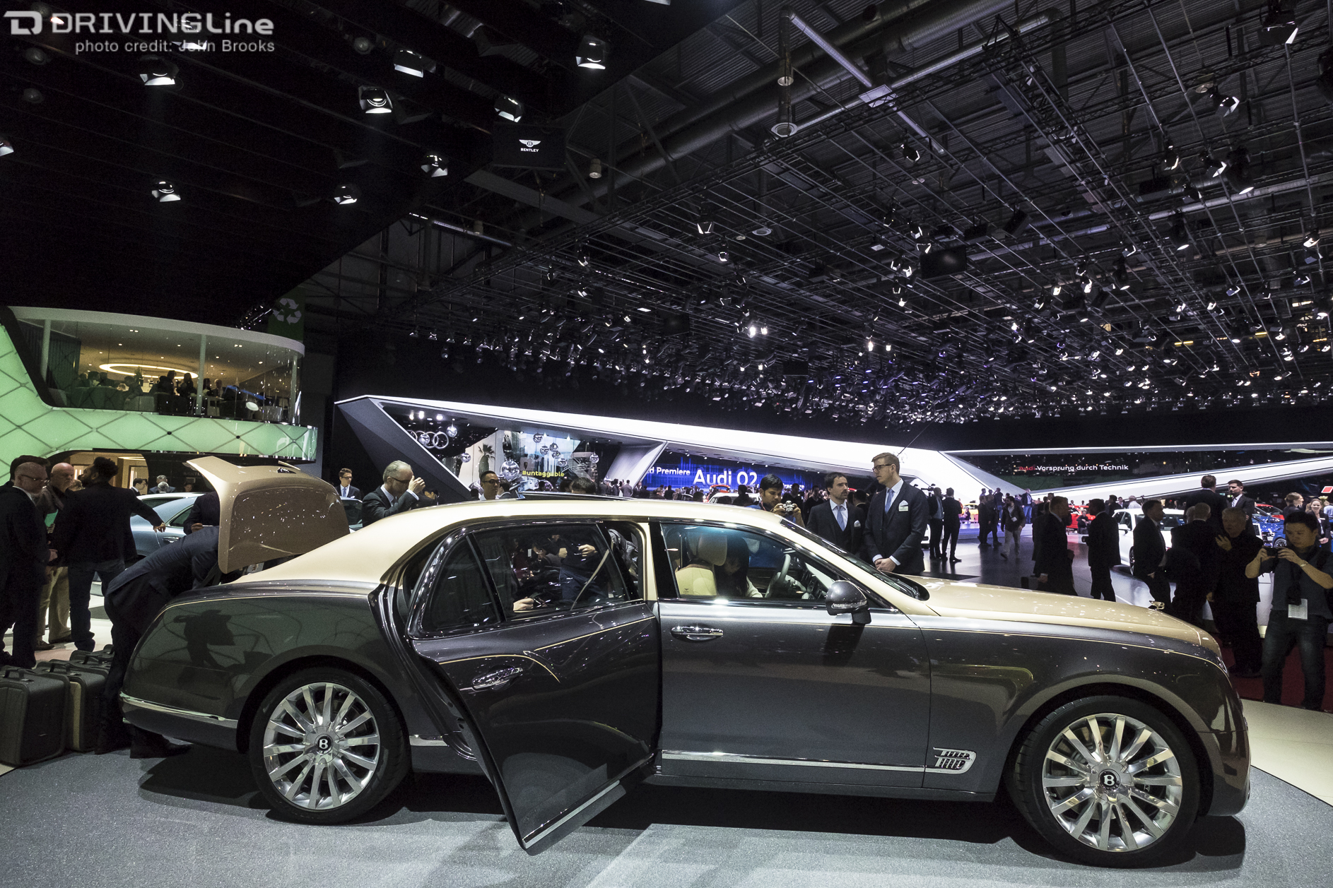 Bentley luxury car at 2016 Geneva International Motor Show