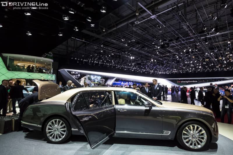 Bentley luxury car at 2016 Geneva International Motor Show