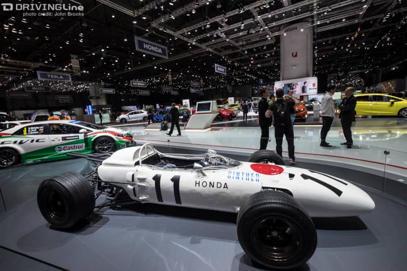 1965 Honda F1 racer at 2016 Geneva International Motor Show