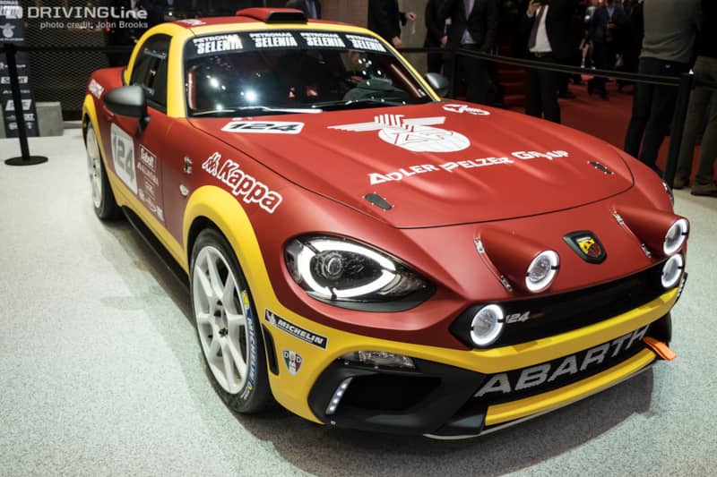 Abarth 124 Sport at 2016 Geneva International motor show
