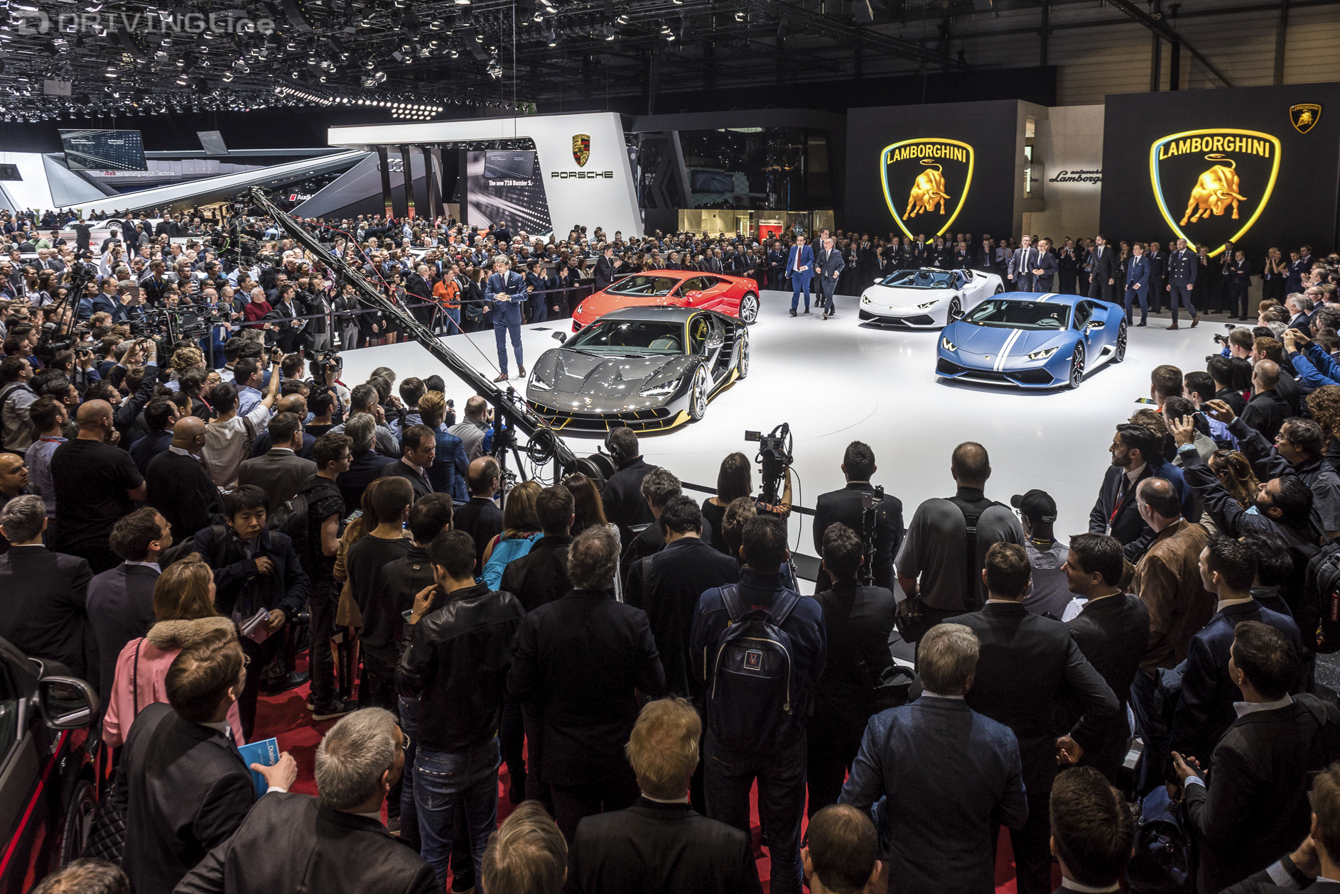 Lamborghini Centenarios at the 2016 Geneva International Motor Show