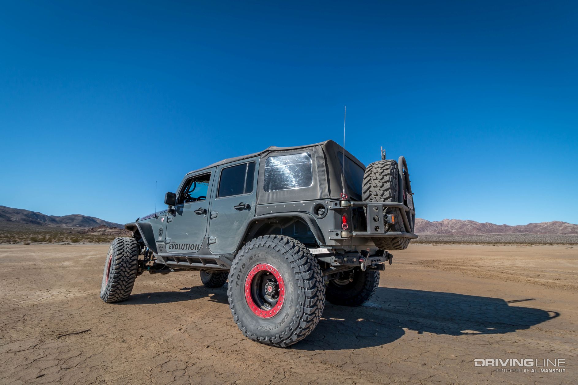 2014 Jeep Wrangler Unlimited Rubicon dual-purpose JK Evo